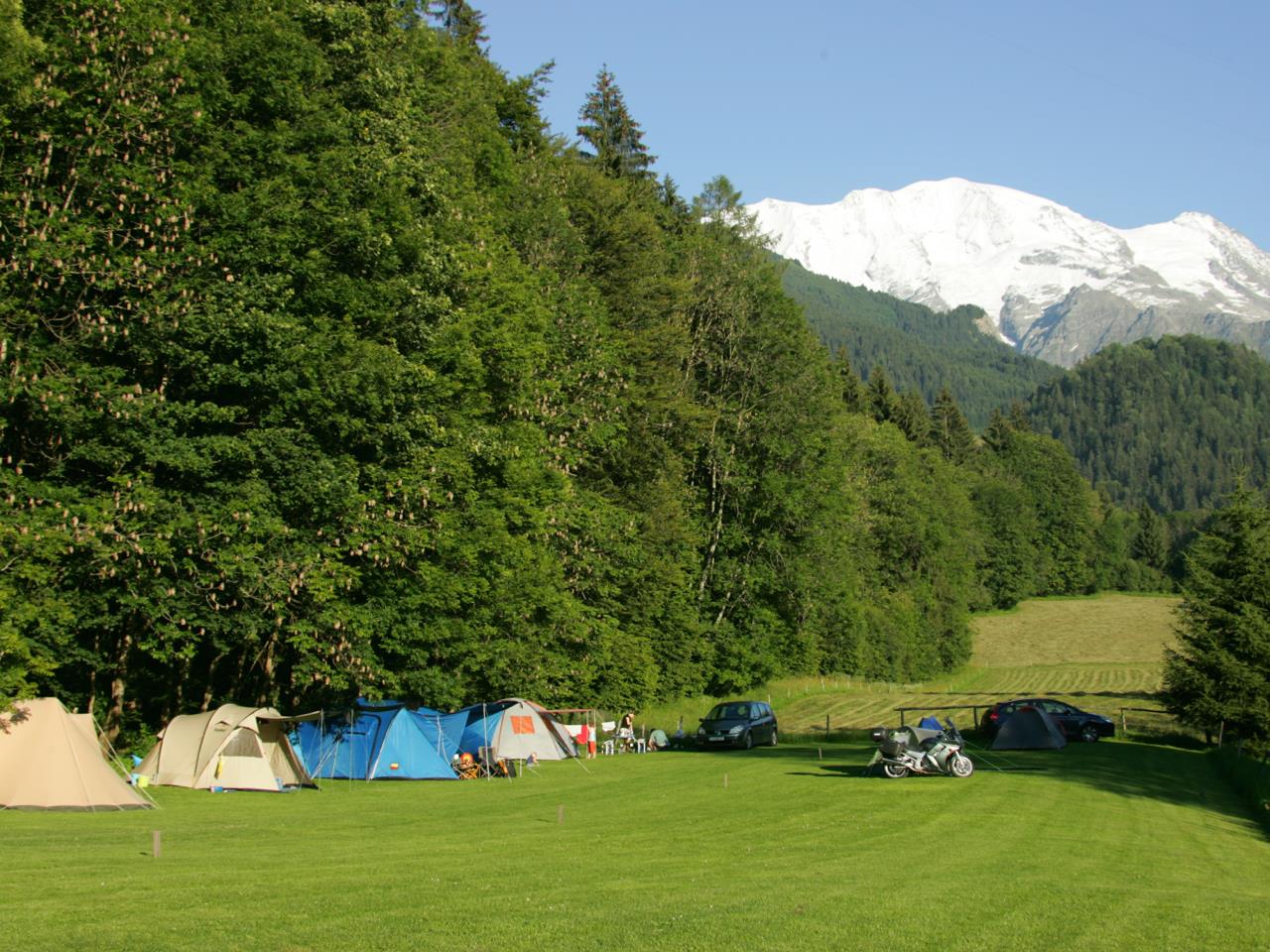 Emplacement - Emplacement Nature (Sans Électricité) - Nature & Lodge Camping Les Dômes de Miage