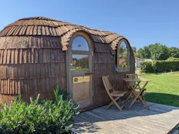 Location - Cabane "De Lijsterbes" - Camping Houtum