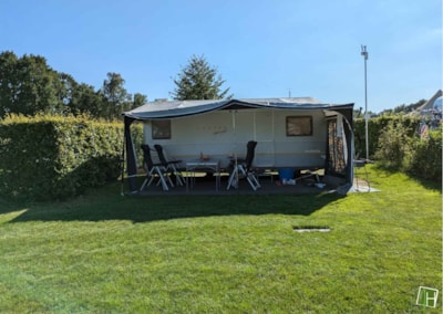 Comfort pitch caravan and car OR camper — 4