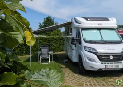 Pitch + motor home — 3