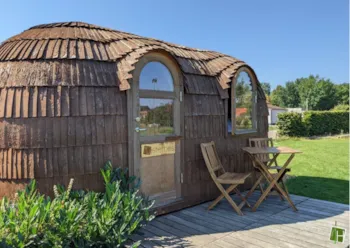 Accommodation - Cabin "De Lijsterbes" - Camping Houtum