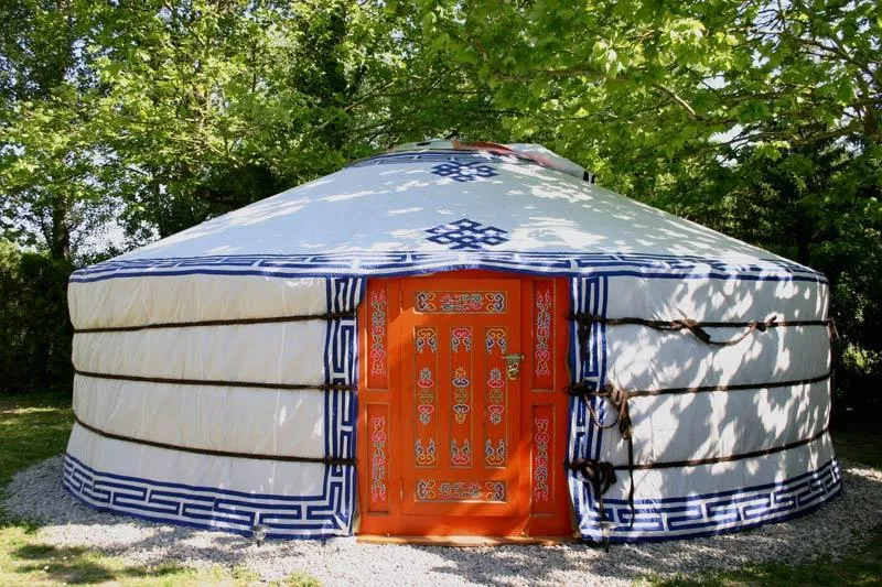 Yourte traditionelle de Mongolie
