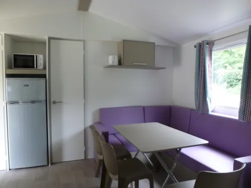 Huuraccommodatie(s) - Stacaravan Trigano - 3 Slaapkamers - image n°4 - Camping du Pont de Mercier