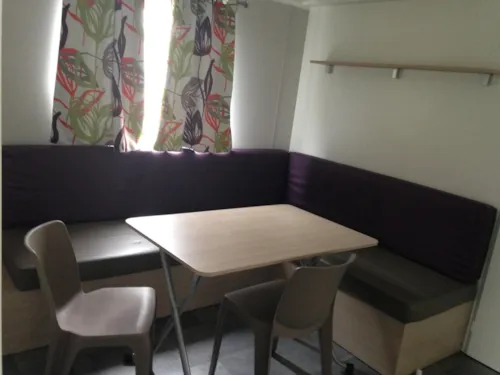 Mietunterkunft - Trigano Evolution - 2 Schlafzimmer - image n°2 - Camping du Pont de Mercier