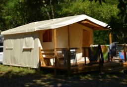 Accommodation - Ecolodge Vacalians - Camping du Pont de Mercier