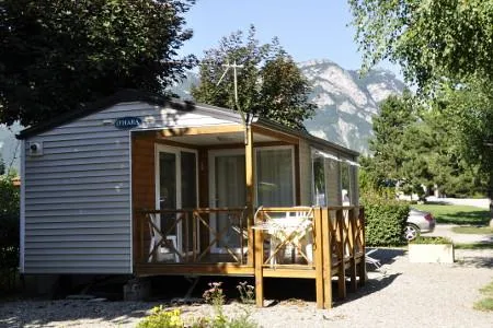 Mietunterkunft - Mobilheim 10 - image n°1 - Camping La Ferme du Lac
