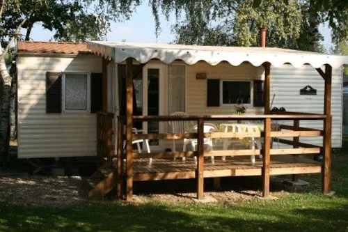 Mietunterkunft - Mobilheim 3, 6, 9 - image n°1 - Camping La Ferme du Lac