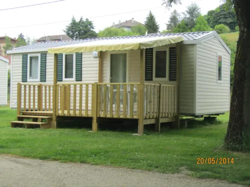 Mietunterkunft - Mobilheim Confort - image n°3 - Camping Les Bords du Guiers