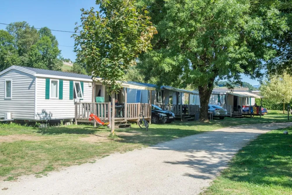 Location - Mobil-Home Confort - Camping Les Bords du Guiers