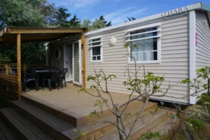 Locatif - Mobilheim PRESTIGE - Klimaanlage - Camping Les Bords du Guiers
