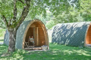 Locatif - POD-Schuppen - Camping Les Bords du Guiers