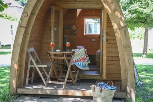 Mietunterkunft - Pod-Schuppen - image n°4 - Camping Les Bords du Guiers