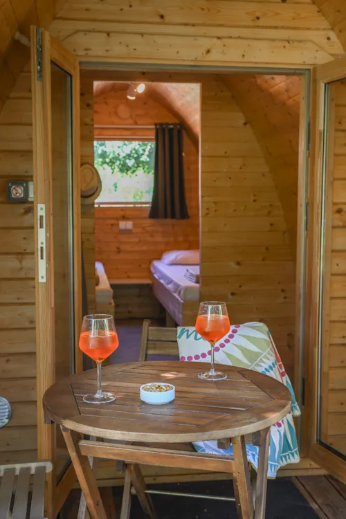 Mietunterkunft - Pod-Schuppen - image n°5 - Camping Les Bords du Guiers