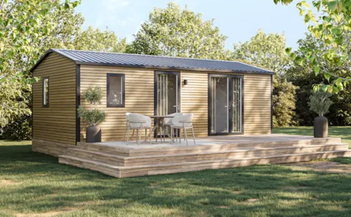 Mietunterkunft - Mobilheim Premium Plus Mit Klima (2026) - image n°1 - Camping Les Bords du Guiers