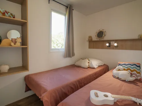 Mietunterkunft - Mobilheim Premium Plus Mit Klima (2026) - image n°6 - Camping Les Bords du Guiers