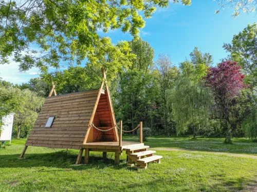 Stellplatz - Radfahrer Oder Wanderer: Zelt + Fahrrad - image n°9 - Camping Les Bords du Guiers