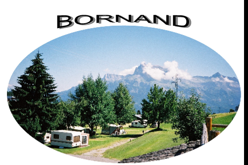  Camping Bornand - Megève