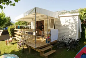 Locatif - Mobil Home Cosy Venus - 2 chambres - 22,90m² - - Camping La Ravoire