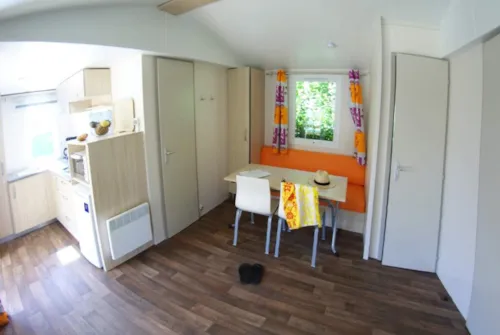 Location - Mobil Home Cosy Mercure - 2 Chambres - 27,5M² - - image n°2 - Camping La Ravoire