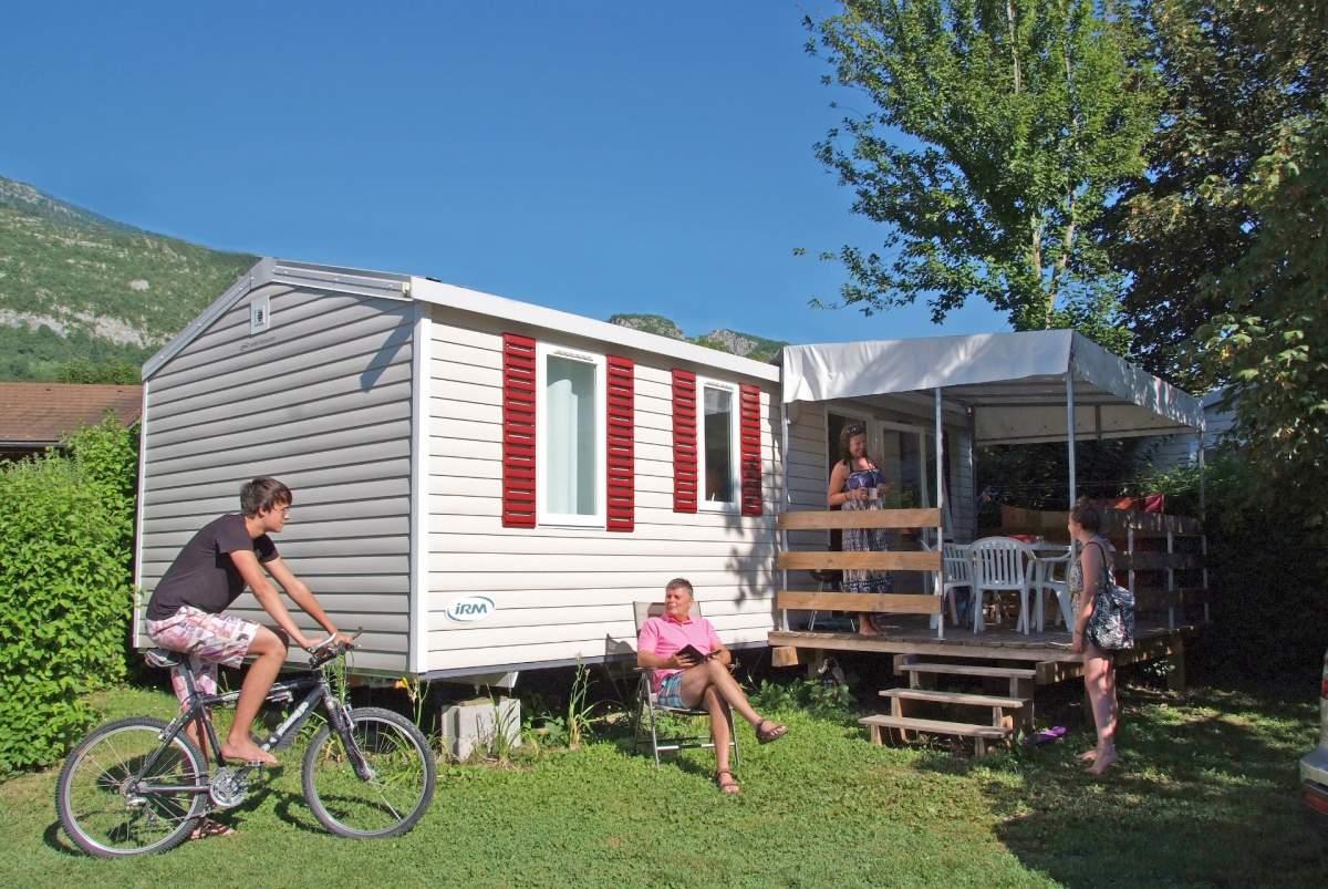 Location - Mobil Home Titania 3 Chambres 29.7M² - Camping La Ravoire