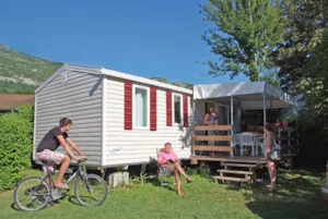 Locatif - Mobil Home Cosy Titania - 3 chambres - 29.7m² - - Camping La Ravoire