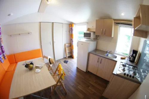 Mietunterkunft - Mobil Home Cosy Titania - 3 Zimmer - 29.7M² - - image n°3 - Camping La Ravoire