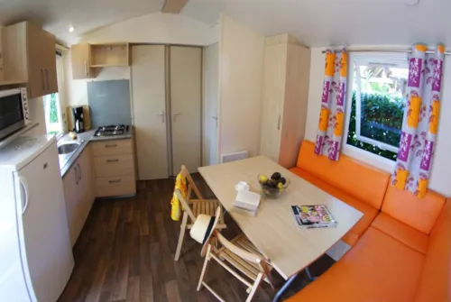 Mietunterkunft - Mobil Home Cosy Titania - 3 Zimmer - 29.7M² - - image n°2 - Camping La Ravoire