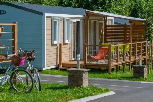 Accommodation - Mobil Home Confort 3 - 3 Bedrooms + 2 Bathrooms - 38.4M² - - image n°1 - Camping La Ravoire