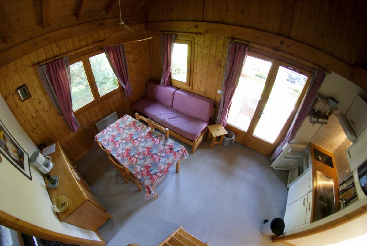 Location - Chalet Savoyard 2 Chambres 35M² - Camping La Ravoire