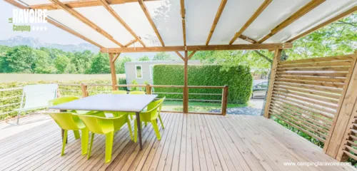 Accommodation - Mobil Home Relax - 3 Bedrooms - 35M² - - image n°6 - Camping La Ravoire