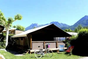 Locatif - Tente Safari - 2 chambres - 35m² - - Camping La Ravoire