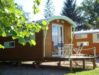 Mietunterkunft - Roulottes : Peupliers / Arcturus / Marjolaine / Oberon - Camping La Pourvoirie des Ellandes