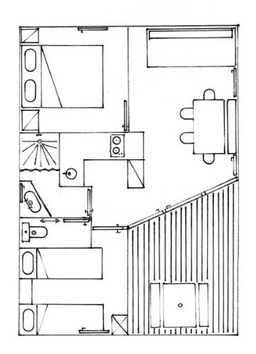 Chalet standard 4 places (+ 2)