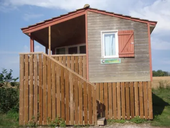 Mietunterkunft - Hütte Auf Pfählen "Privilège" . N°8 N°9 N°10 N°18 N°32 - Camping La Pourvoirie des Ellandes