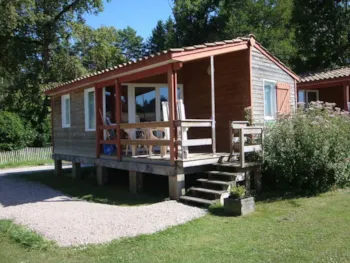Mietunterkunft - Hütte Auf Pfählen "Standard" N°19 N°20 N°25 N°26 N°30 N°31 N°34 - Camping La Pourvoirie des Ellandes