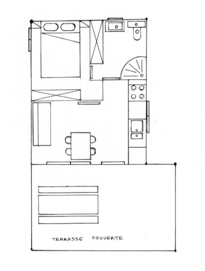 Chalet cosy 2 places