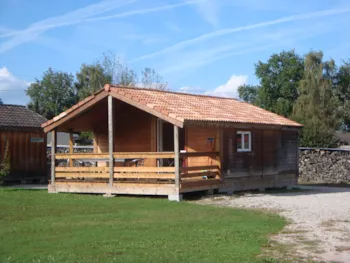 Mietunterkunft - Chalet Pernette - Camping La Pourvoirie des Ellandes