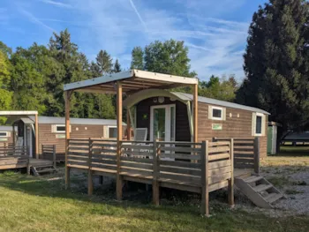 Mietunterkunft - Roulotte Cosy 4 Places - Camping Léman Plage