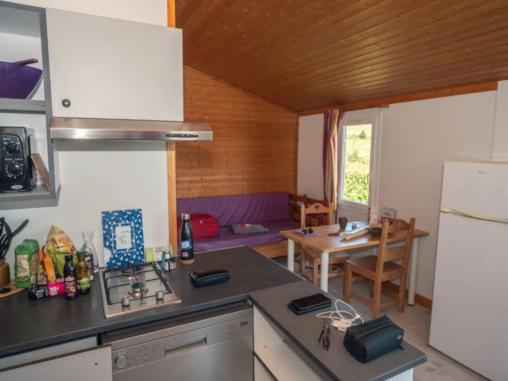 Mietunterkunft - Chalet Cosy 4 Places (+ 2) - image n°7 - Camping Léman Plage