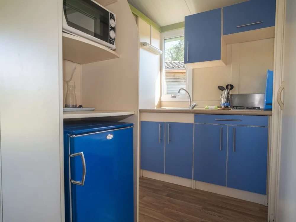 Mietunterkunft - Chalet 5 Places Cosy - image n°5 - Camping Léman Plage