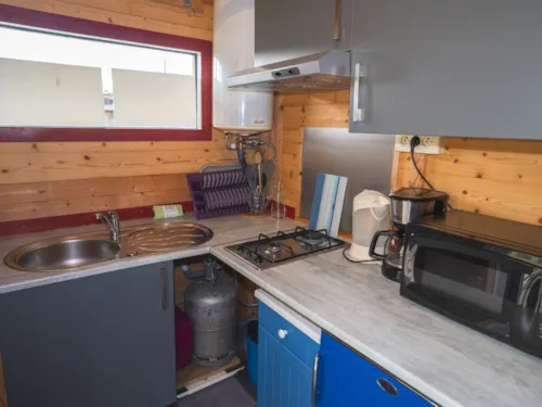 Mietunterkunft - Chalet Cosy 2 Places - image n°6 - Camping Léman Plage