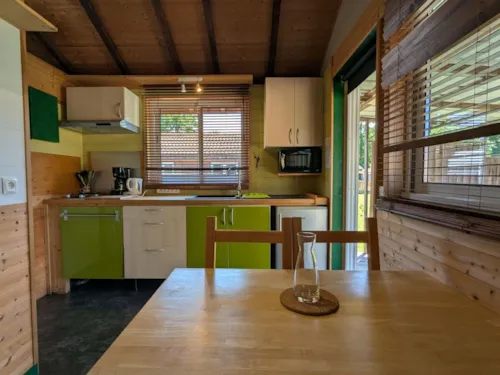 Mietunterkunft - Chalet Cosy 2 Places - image n°8 - Camping Léman Plage