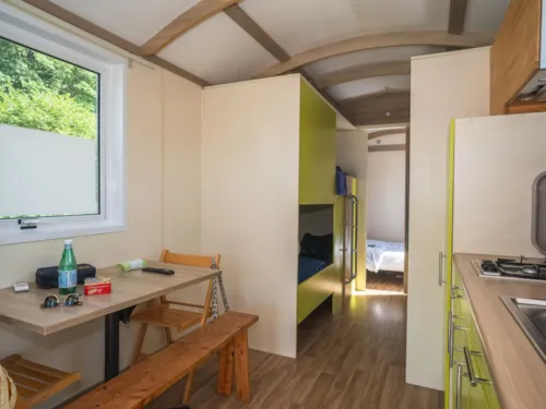 Accommodation - Roulotte Cosy 4 Places - image n°2 - Camping Léman Plage