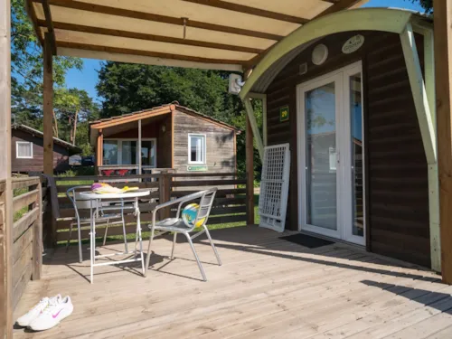 Accommodation - Roulotte Cosy 4 Places - image n°3 - Camping Léman Plage
