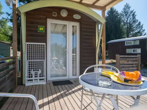 Accommodation - Roulotte Cosy 4 Places - image n°7 - Camping Léman Plage