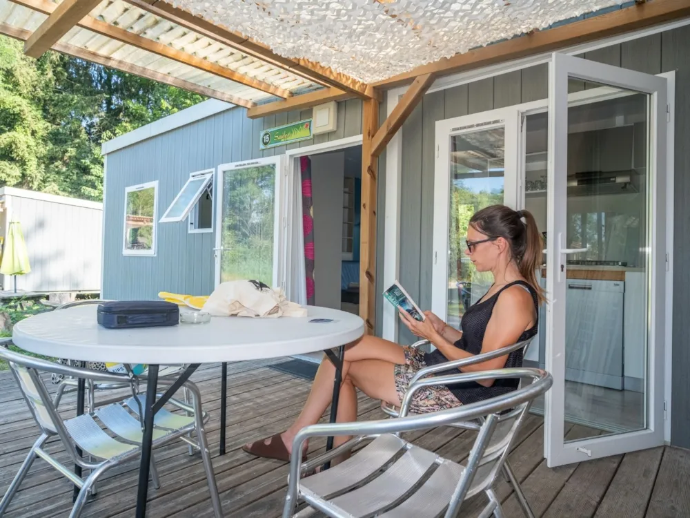 Mietunterkunft - Mobilheim 6 Personen Cosy - image n°7 - Camping Léman Plage