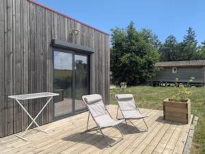 Locatif - Großes Chalet für 6-8 Personen - Camping Léman Plage