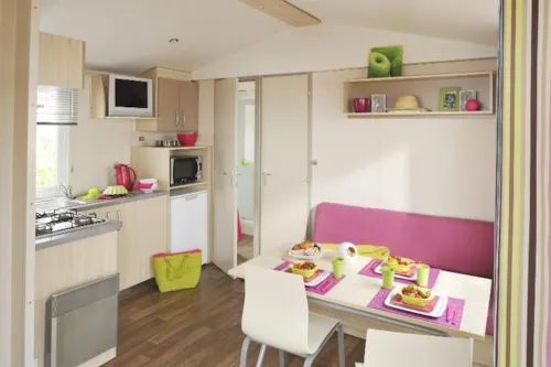 Location - Mobile Home Confort - image n°5 - Camping La Ferme