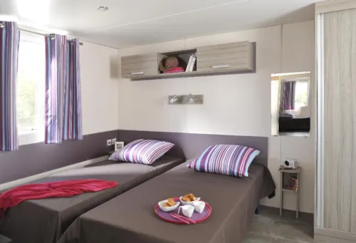 Huuraccommodatie(s) - Stacaravan Pmr - Aangepast Voor Mindervaliden - image n°3 - Camping La Ferme