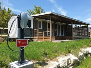 Locatif - Cottage Climatisé + Borne VE privative - Camping La Ferme